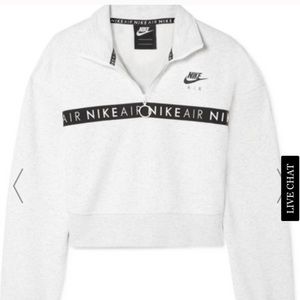 Nike cropped hoodie
